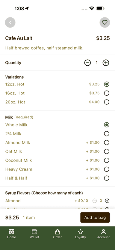 App screenshot