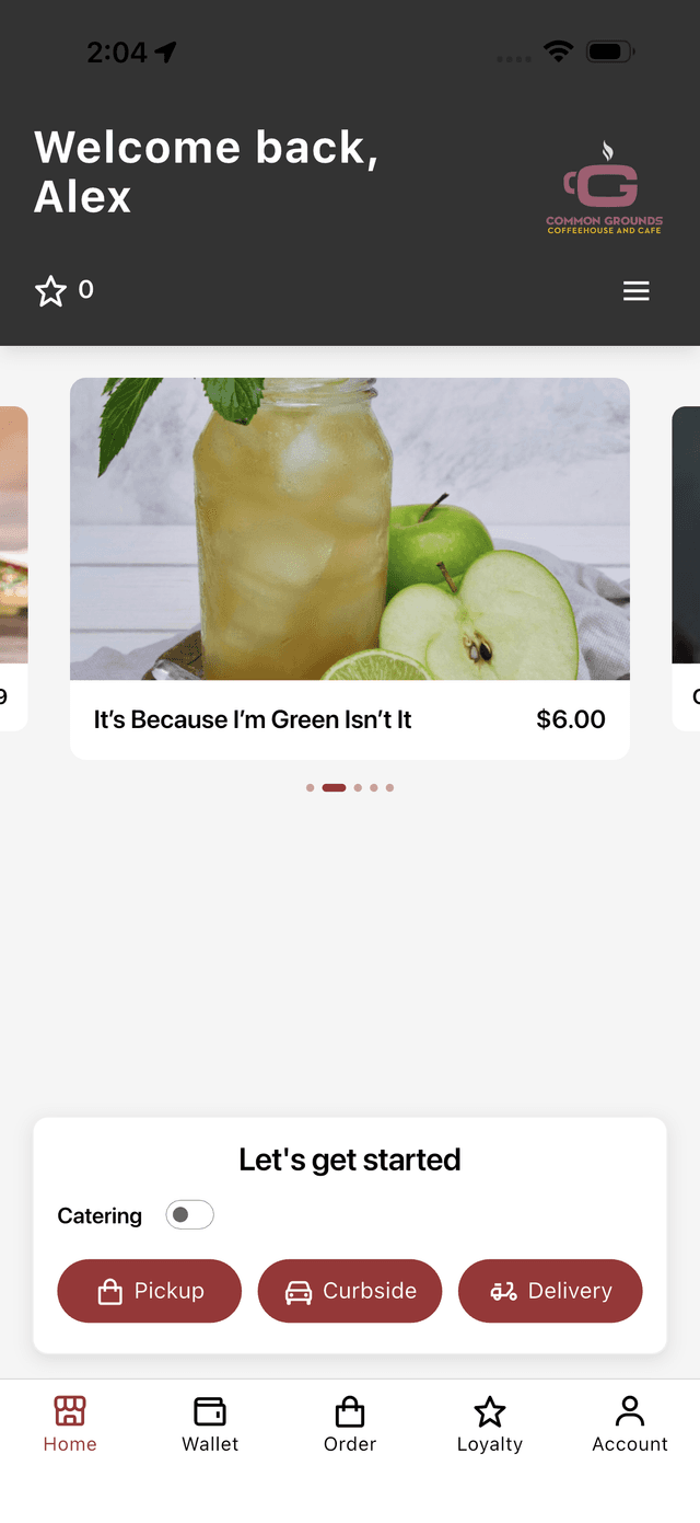 App screenshot