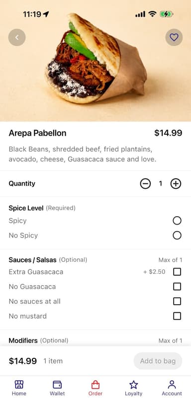App screenshot