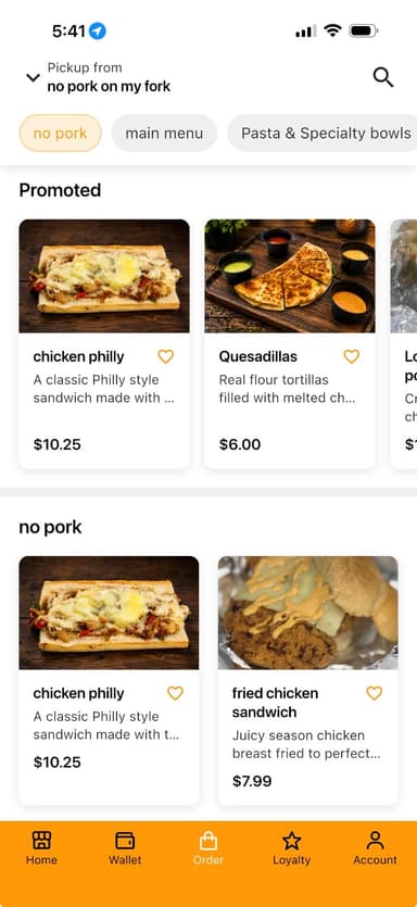 App screenshot