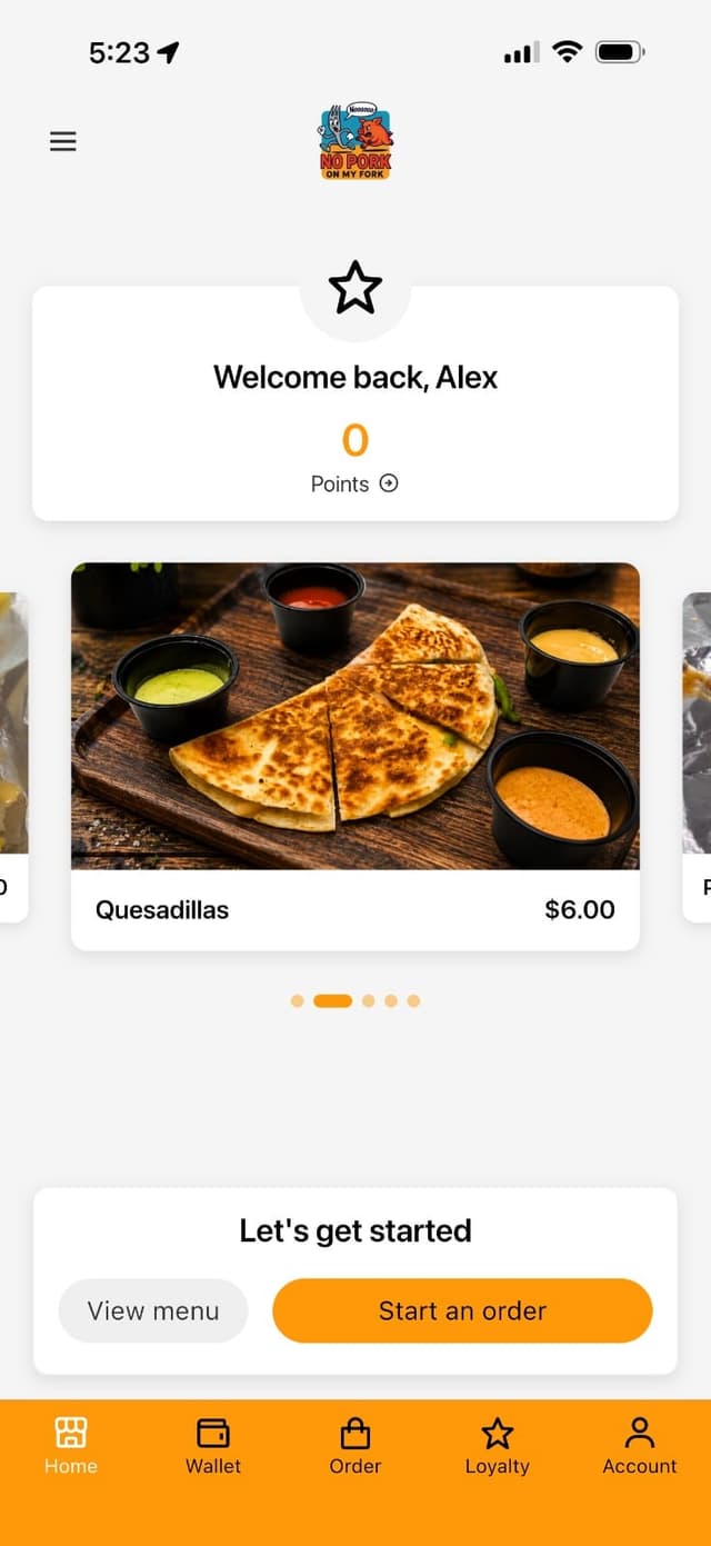 App screenshot