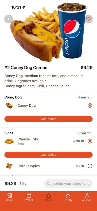 App screenshot