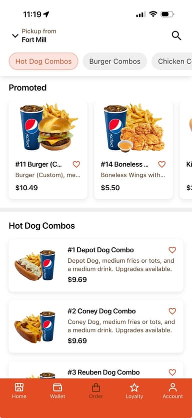 App screenshot