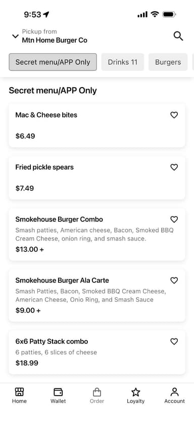 App screenshot